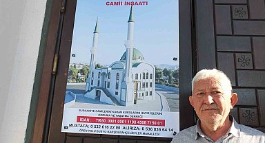 Burhaniye'de Cami inşaatı hayırseverlerin desteğini bekliyor