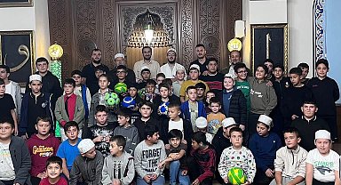 Burhaniyeli çocuklar Kocaatlı Camiinde buluştu
