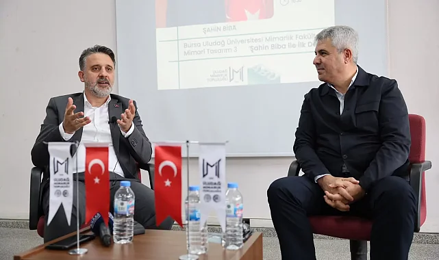 Bursa Büyükşehir Başkan Vekili Biba'dan gençlere tavsiye