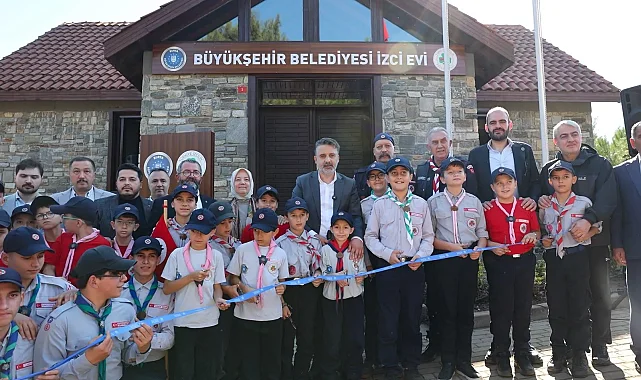 Bursa Büyükşehir'den genç izcilere yeni buluşma mekânı