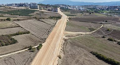 Bursa Büyükşehir'den Görükle'de yeni yola yeni altyapı