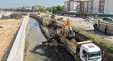 Bursa Büyükşehir'den Nilüfer'de kapsamlı dere ıslahı
