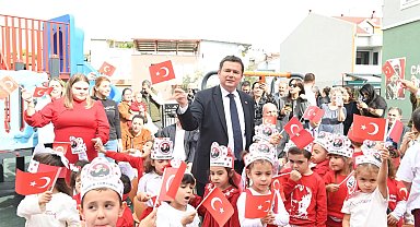 Bursa Osmangazi'de dolu dolu Cumhuriyet coşkusu