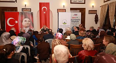Bursa Osmangazi'de Sadettin Ökten'den Yahya Kemal'in fikir dünyasına yolculuk