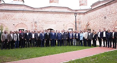 Bursa Yenişehir'de Başkan Özel muhtarları ağırladı