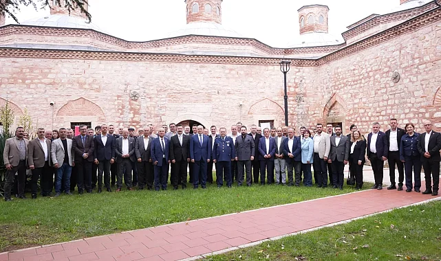Bursa Yenişehir'de Başkan Özel muhtarları ağırladı