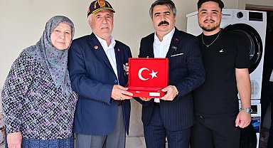 Bursa Yıldırım'da Başkan Yılmaz'dan vefa ziyareti