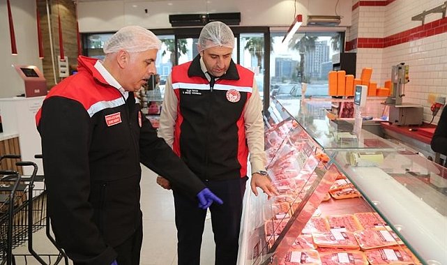 Bursa'da 220 işletmeye eş zamanlı et denetimi