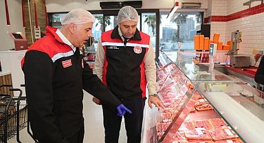 Bursa'da 220 işletmeye eş zamanlı et denetimi