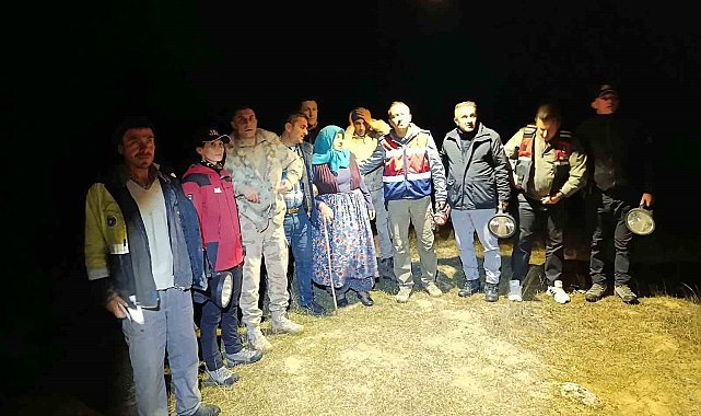 Bursa'da 3 gündür kayıp olan yaşlı kadın dron ile bulundu