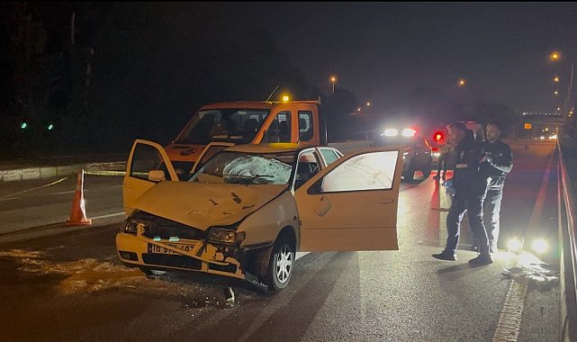 Bursa'da feci kaza: Otomobilin çarptığı şahıs hayatını kaybetti
