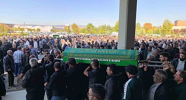 Bursa'da iş kazası sonrası hayatını kaybeden iş yeri sahibi son yolculuğuna uğurlandı