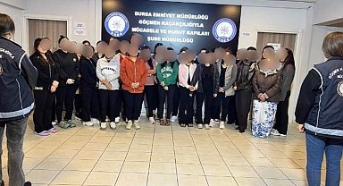 Bursa'da kaçak masör operasyonu: 26 kadın sınır dışı edilecek