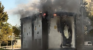 Bursa'da trafoda korkutan yangın
