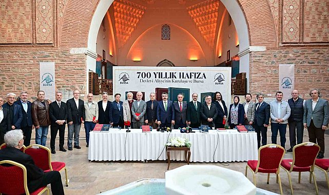 Bursa'nın 700 yıllık hafızası kitaplaştırıldı