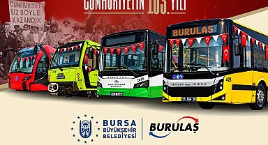 Bursa'da toplu ulaşım 25 saat ücretsiz olacak