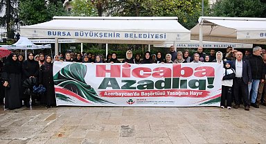 Bursa'dan Azerbaycan'daki başörtüsü yasağına tepki