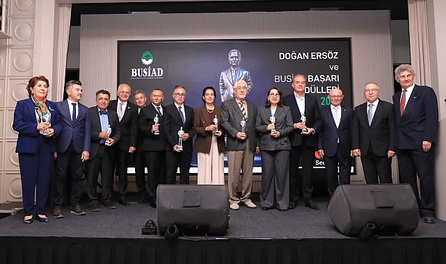 BUSİAD ödülleri sahiplerini buldu