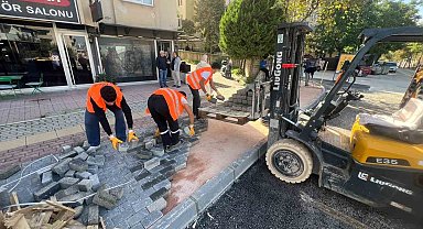 Büyükşehir, Erdoğan Caddesi'ni yeniliyor