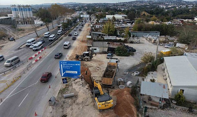 Büyükşehir'den kesintisiz altyapı mesaisi