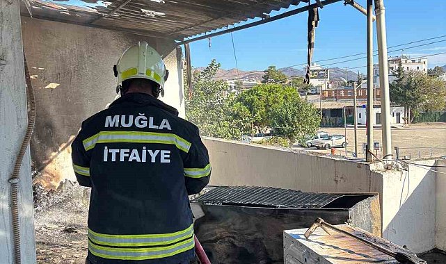 Buzdolabından çıkan yangın söndürüldü