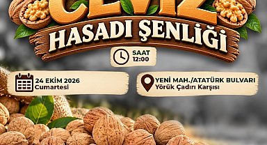 Çameli'de Ceviz Hasat Şenliği coşkusu yaşanacak