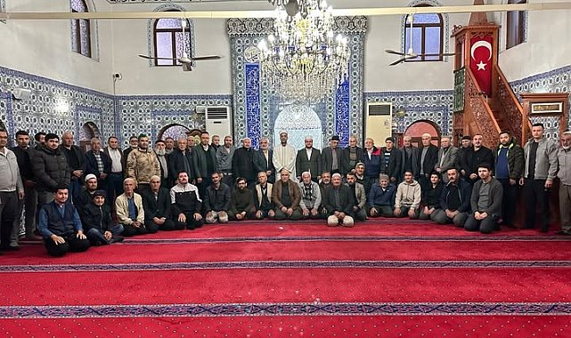 Camiler ve Din Görevlileri Haftası kapsamında sabah namazı buluşması gerçekleşti