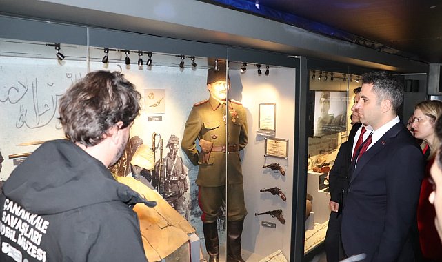 Çanakkale Destanını anlatan müze tırı Selendi'de