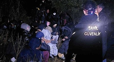 Çanakkale'de 31 kaçak göçmen yakalandı