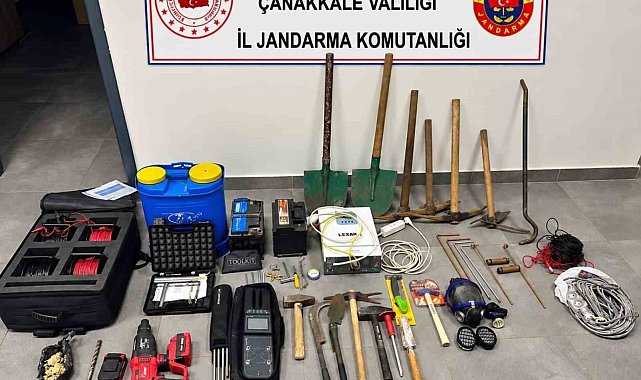 Çanakkale'de jandarmadan 2 kaçakçılık operasyonuna müdahale