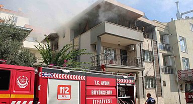 Çatı katı yangını korkuttu