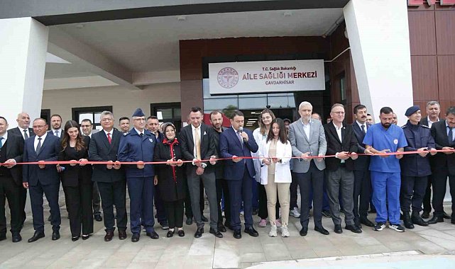 Çavdarhisar Devlet Hastanesi törenle hizmete açıldı