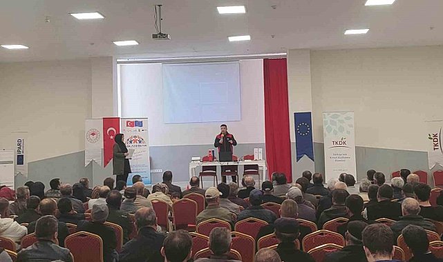 Çavdarhisar'da kırsal kalkınma hibeleri anlatıldı