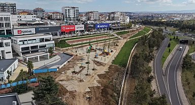 Çayırova'da FSM Parkı'nda çalışmalar hızla sürüyor