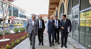Cedidiye Kent Meydanı tanıtıma hazırlanıyor