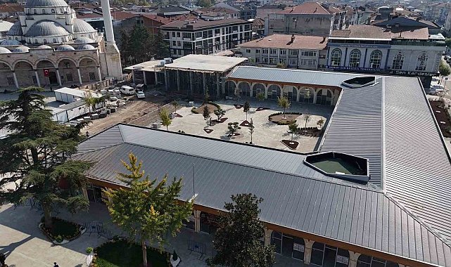 Cedidiye Kent Meydanı'nda sona yaklaşıldı