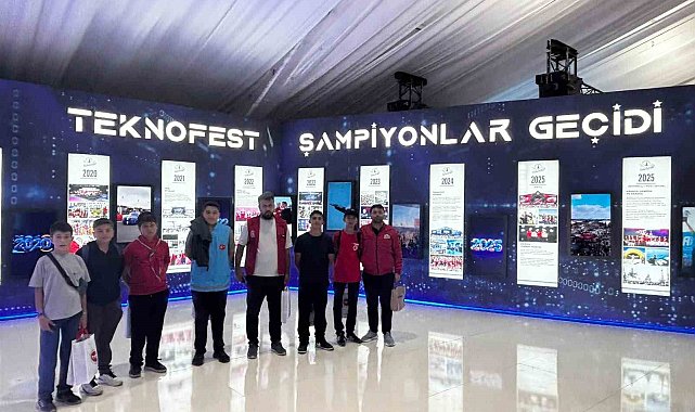 Çelikhanlı öğrenciler TEKNOFEST'te bilim ve teknolojiyle buluştu