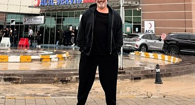 Cem Yılmaz kalp krizinin ardından tedavi gördüğü hastaneye geldi