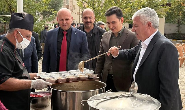 Çermik'te aşure etkinliği düzenlendi