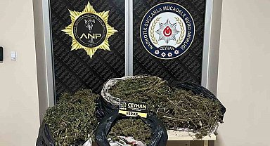 Ceyhan'da uyuşturucu operasyonu: 8 kilo 562 gram esrar ele geçirildi