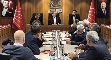 CHP İstanbul İl Başkanı Yüksel, ilçe başkanlarıyla saha çalışmalarını görüştü