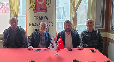 CHP'li Yazgan'dan Trakyalı gazetecilere ziyaret