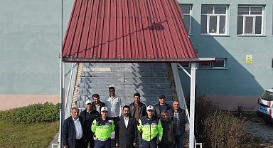 Çıldır'da öğrenci servisleri denetlendi