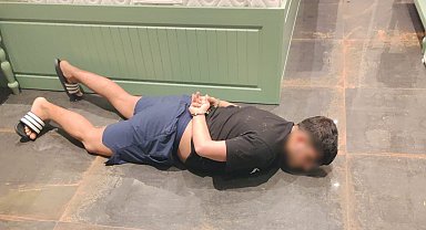 Cinayet şüphelileri otel odasında yakalandı