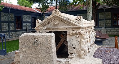 Çivril'in tarihi hazinesi Amazonlar lahdi