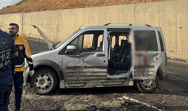 Cizre'de trafik kazası: 2'si çocuk 6 yaralı