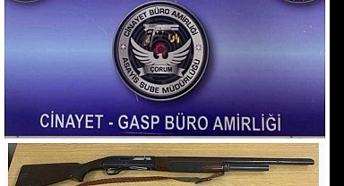 Çorum'da asayiş uygulamalarında silah ve uyuşturucu madde ele geçirildi