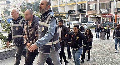 Çorum'da sanayi ve inşaat hırsızlarına operasyon: 12 gözaltı