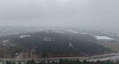 Çorum'da sis etkili oldu