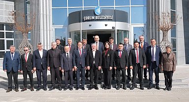 Çorum'da muhtarlarla güç birliği mesajı